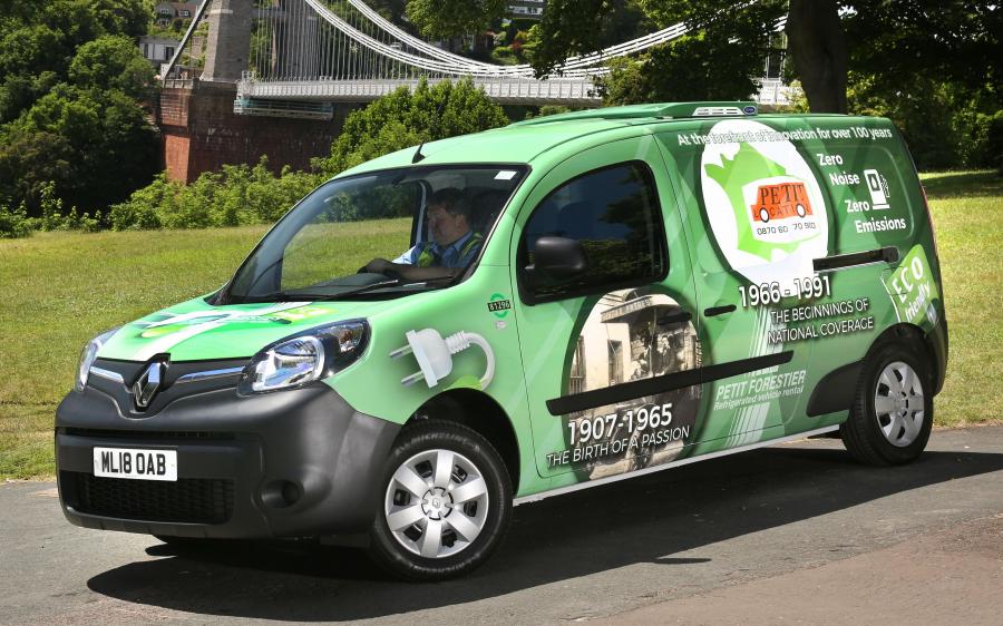Renault Kangoo All-Electric Refrigerated Van (UK) '2018